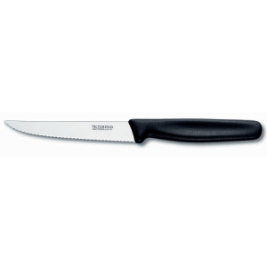 Victorinox Coltello Bistecca Ondulato Nero 12 cm
